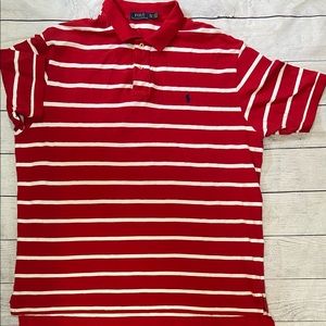 Ralph Lauren Polo Shirt Men's 2XL Golf Shirt Red
